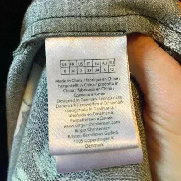 NEW ROTATE BIRGER CHRISTENSEN Black FLORAL PRINT WRAP DRESS - Picture 7 of 14